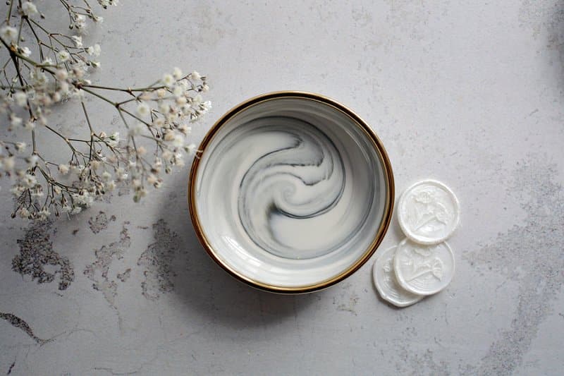 Round Styling Ring Bowl -Marble