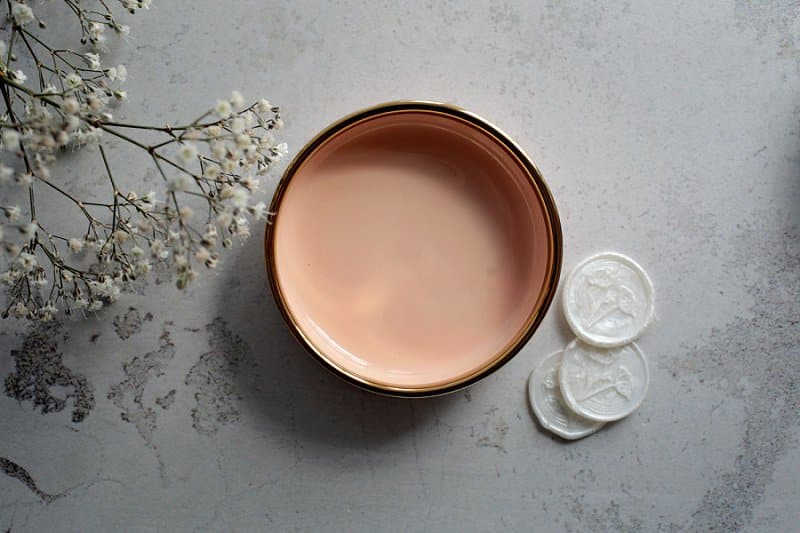 Round Styling Ring Bowl -Peach