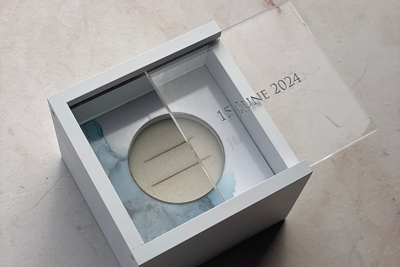 Ring Box with Slide Lid