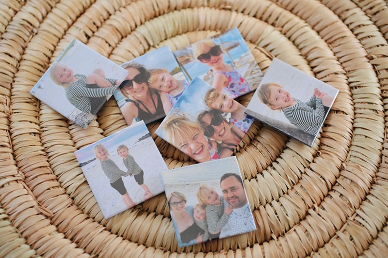 Fridge Photo Magnets 50x50mm